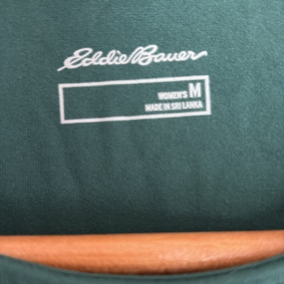 Eddie Bauer Sleeveless Tank Dress Empire Waist Stretch Green Size M - Picture 7 of 11